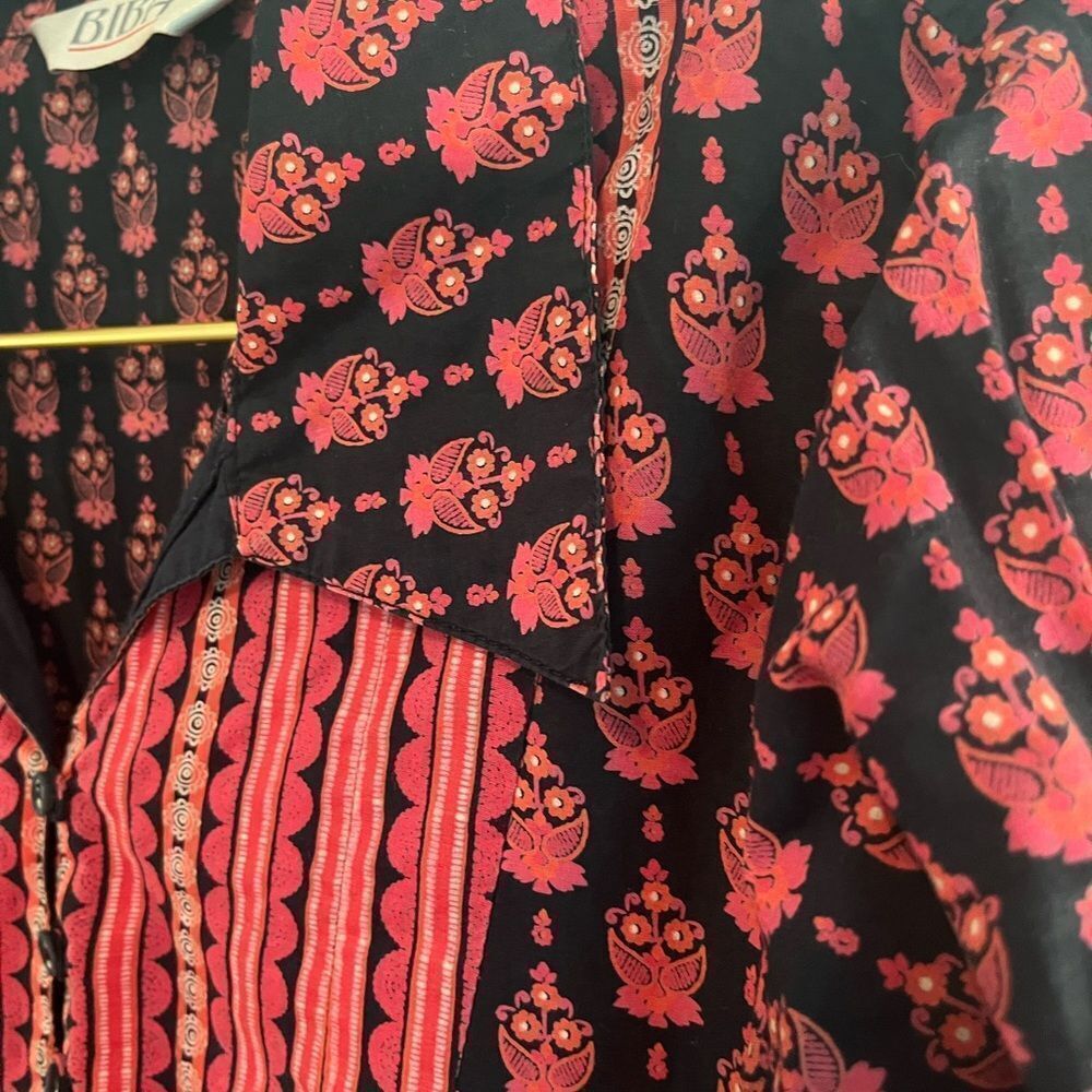 Biba Black and Pink Embellished Sundress - Picture 5 of 8